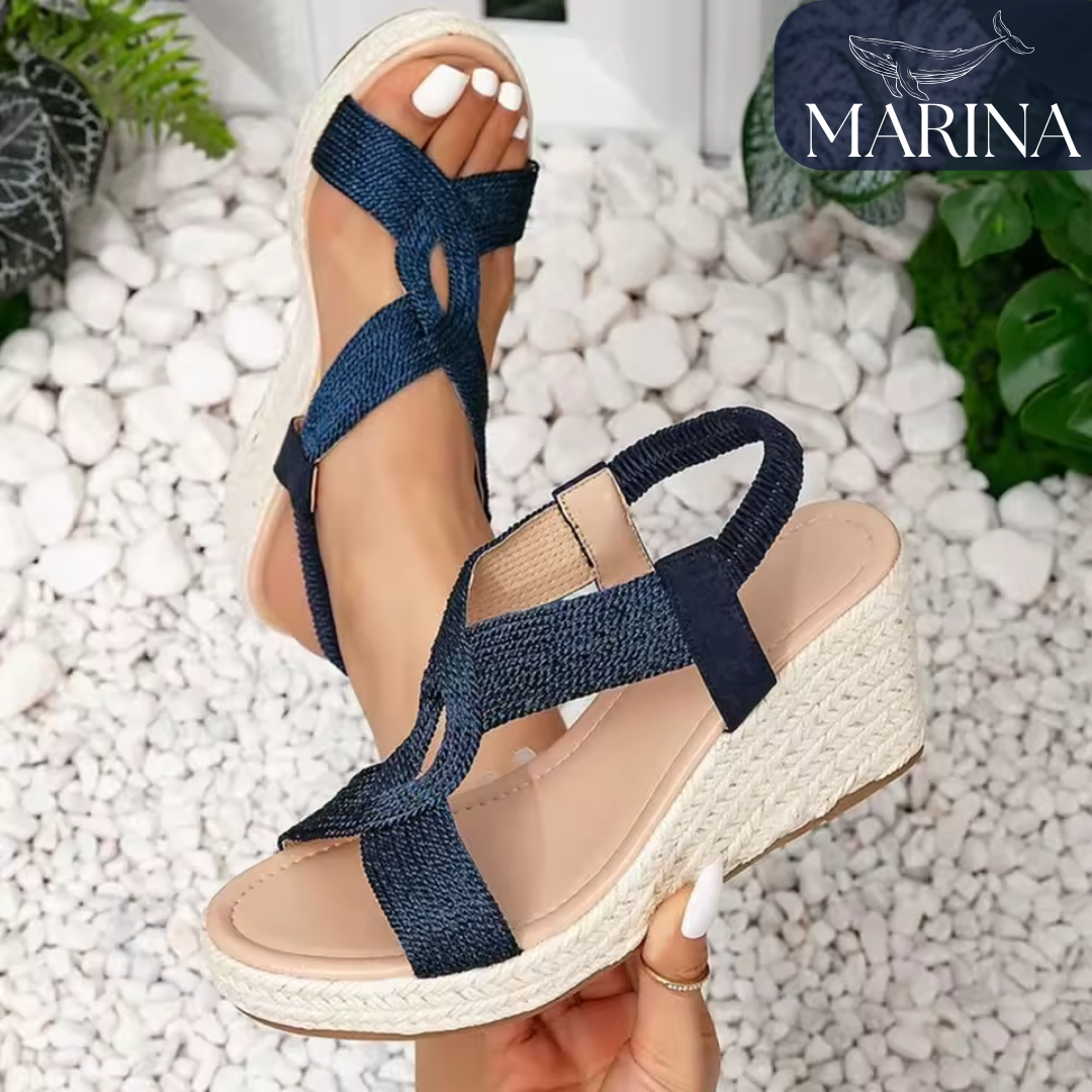 SANDALIAS ARTESANALES AUREA - MARINA™ | EDICIÓN PREMIUM