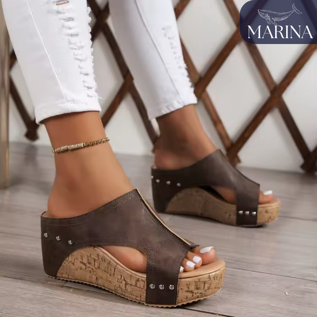 SANDALIAS ARTESANALES CORAL - MARINA™ | EDICIÓN PREMIUM