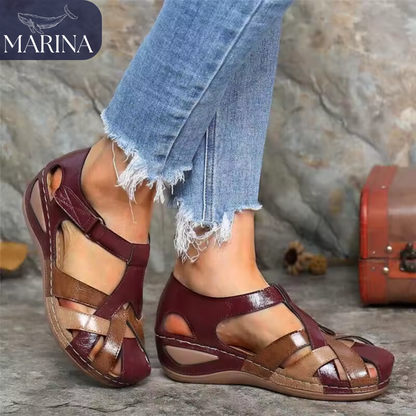 SANDALIAS ARTESANALES ELSA - MARINA™ | EDICIÓN PREMIUM