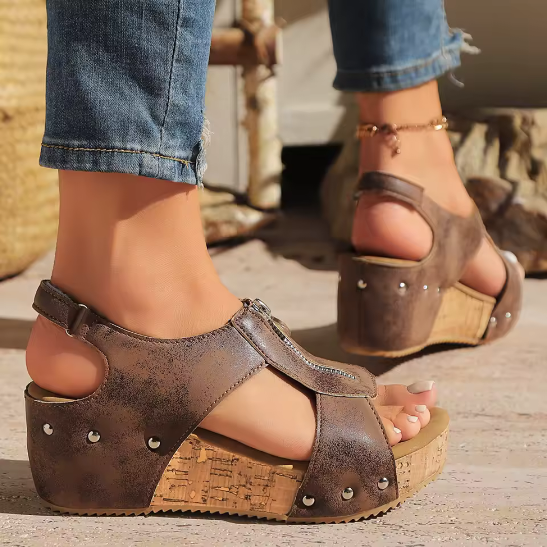 SANDALIAS ARTESANALES DIANA - MARINA™ | EDICIÓN PREMIUM