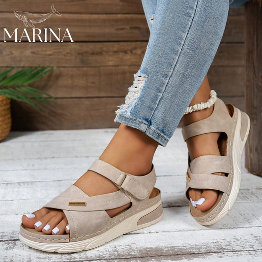 SANDALIAS ARTESANALES CHARLOTTE - MARINA™ | EDICIÓN PREMIUM