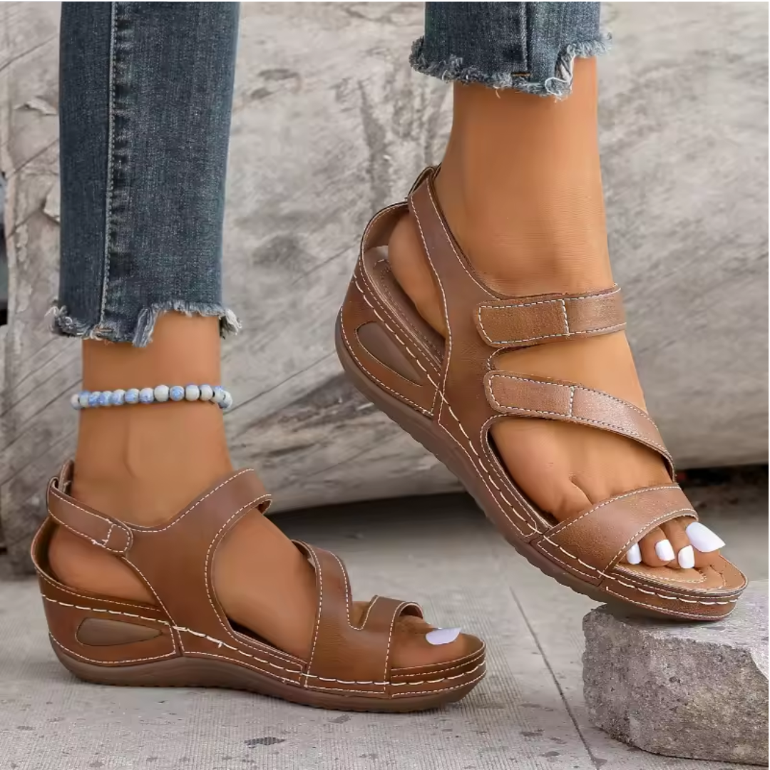 SANDALIAS ARTESANALES GAISELA - MARINA™ | EDICIÓN PREMIUM