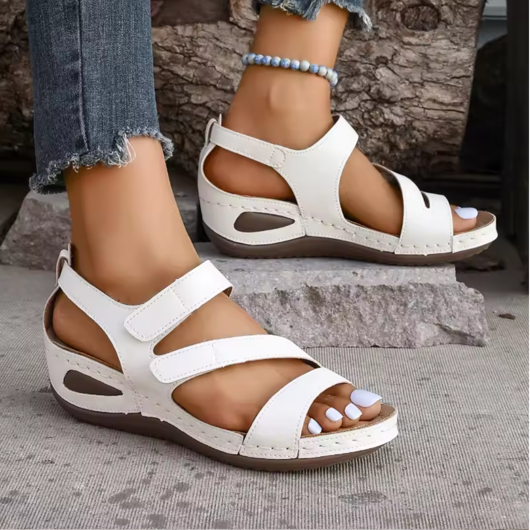 SANDALIAS ARTESANALES GAISELA - MARINA™ | EDICIÓN PREMIUM